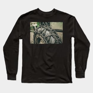 Muddy tractor wheels Long Sleeve T-Shirt